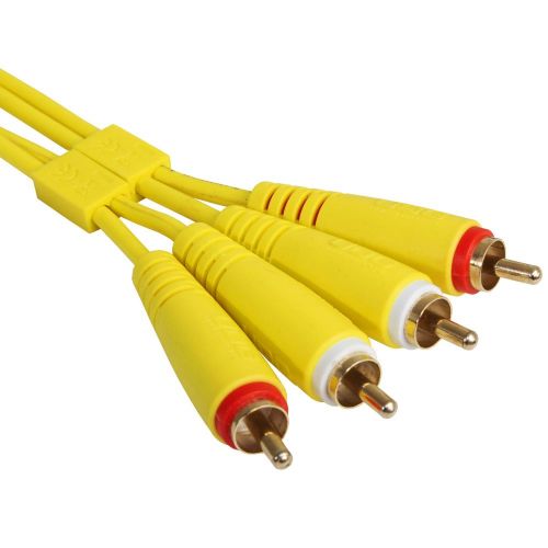 Аудиокабель UDG Set RCA - RCA Yellow 1,5m (U97001YL)